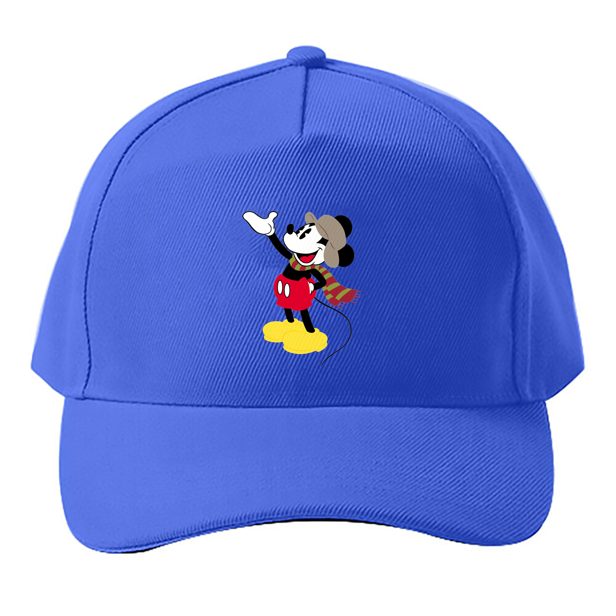 （画像用） ミッキーマウス Mickey Mouse ベースボールキャップ 綿100％ 男女兼用 帽子 スポーツ